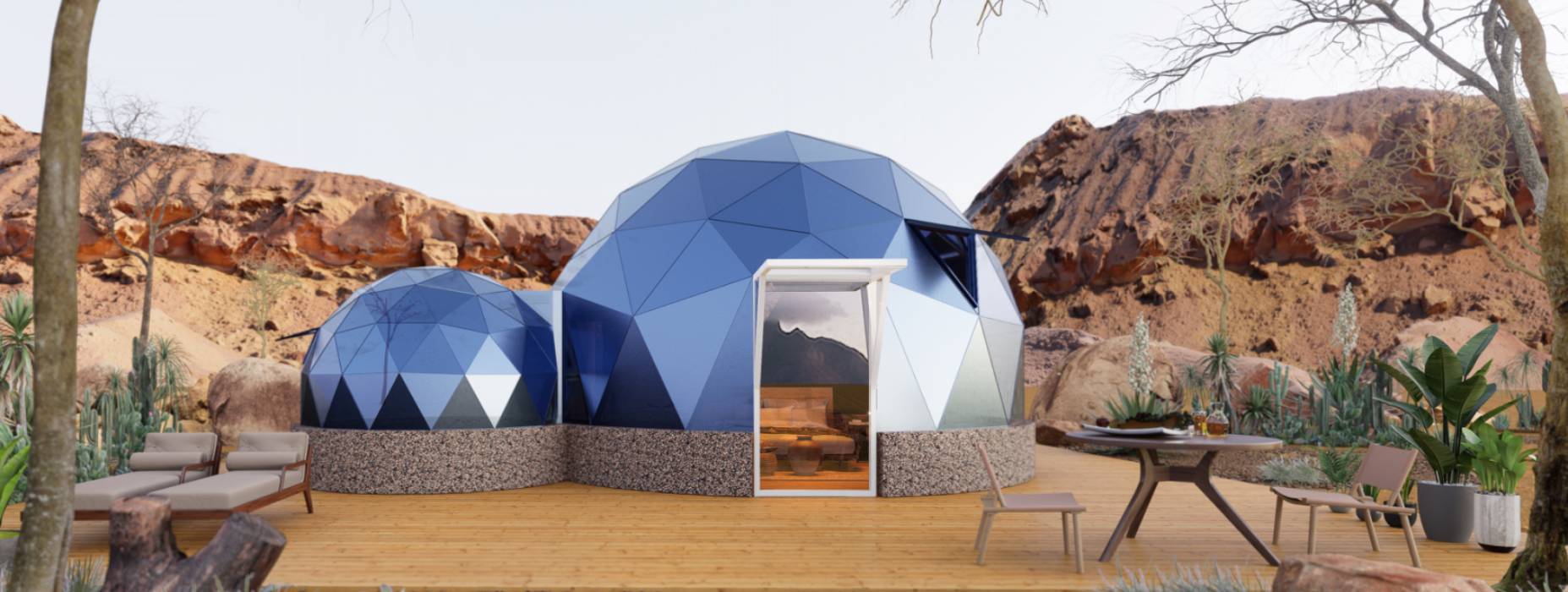 阿鲁科尔沁旗球形智能光伏玻璃星空房